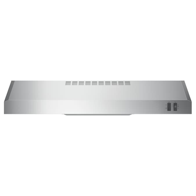 GE 30-in 200-CFM Convertible Stainless Steel Under Cabinet Range Hoods Undercabinet Mount
