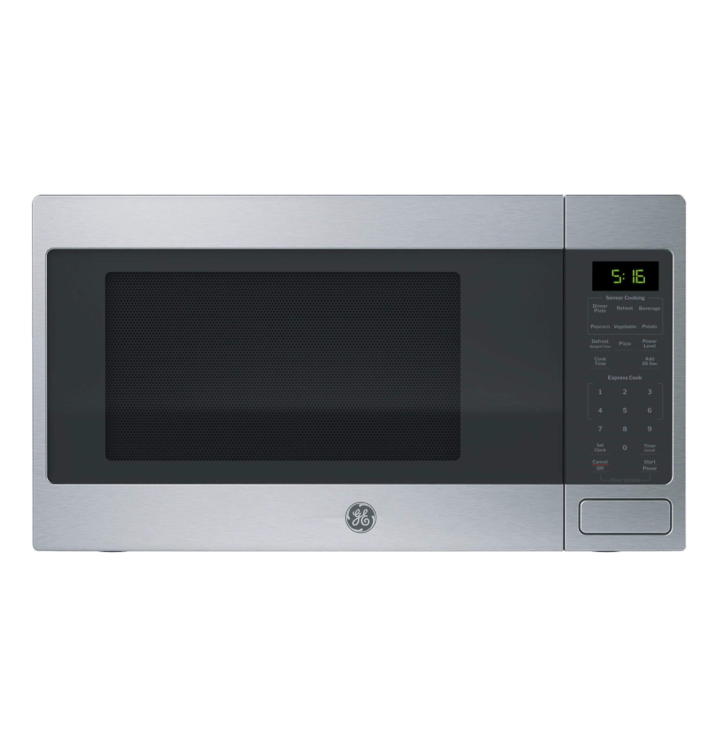 1.6-cu ft Large (Greater than 1.5-cu ft) 1150 -Watt Sensor Cooking Controls Countertop Microwave ( Stainless Steel )