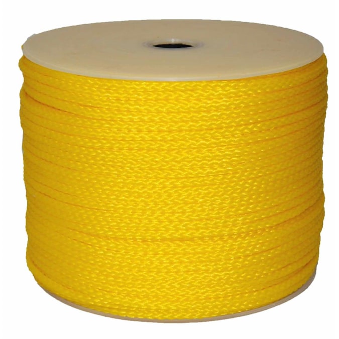 T.W. Evans Cordage 0.5-in x 500-ft Braided Polypropylene Rope (By-the-Roll)