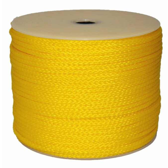 T.W. Evans Cordage 0.375-in x 1000-ft Braided Polypropylene Rope (By-the-Roll)
