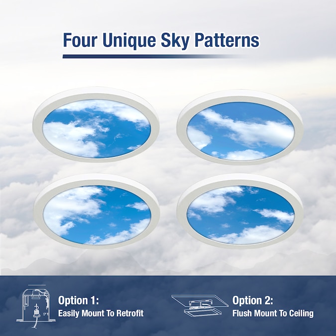 Beyond LED Technology Die-cast Aluminum 5-in or 6-in 1200-Lumen Cool Daylight Round Dimmable LED Canless Recessed Downlight (4-Pack) - Image 3