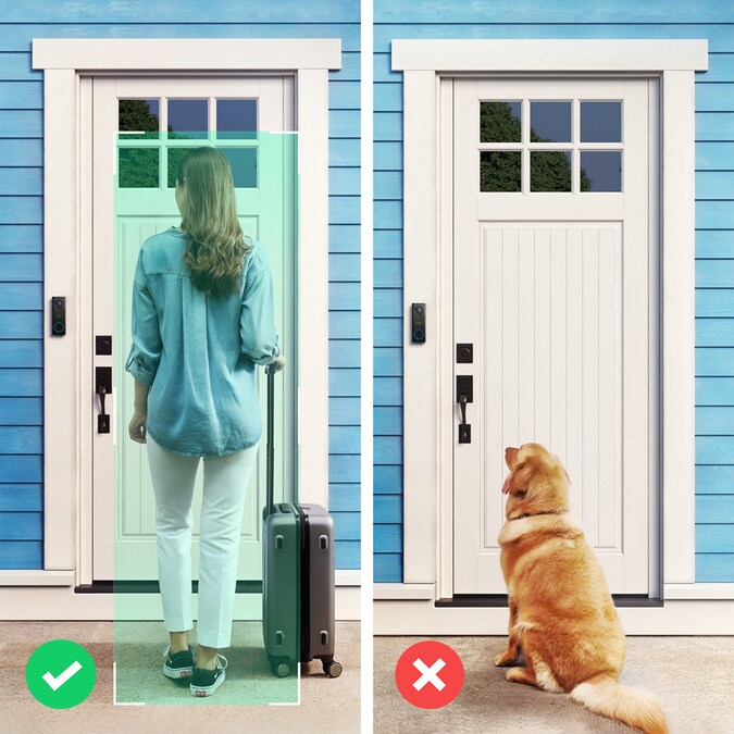 eufy Security Video Doorbell 2K, Battery and Wired, w/Chime Wireless Wi-Fi Compatible Smart Video Doorbell in Black - Image 3