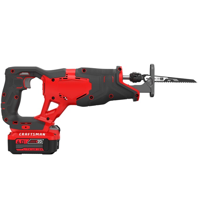 CRAFTSMAN V20 20-volt Max Variable Cordless Reciprocating Saw (Charger Included and Battery Included) - Image 12