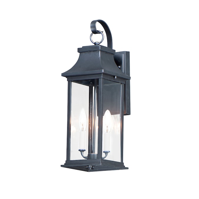 Maxim Lighting Vicksburg 2-Light 20-in H Matte Black Outdoor Wall Light