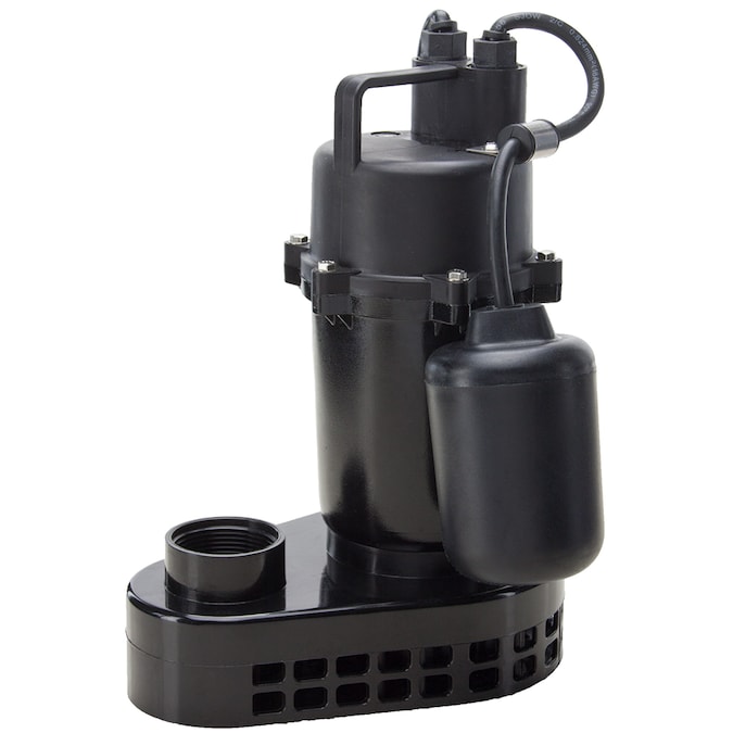 Utilitech 1/3-HP 40-GPM Aluminum Submersible Sump Pump