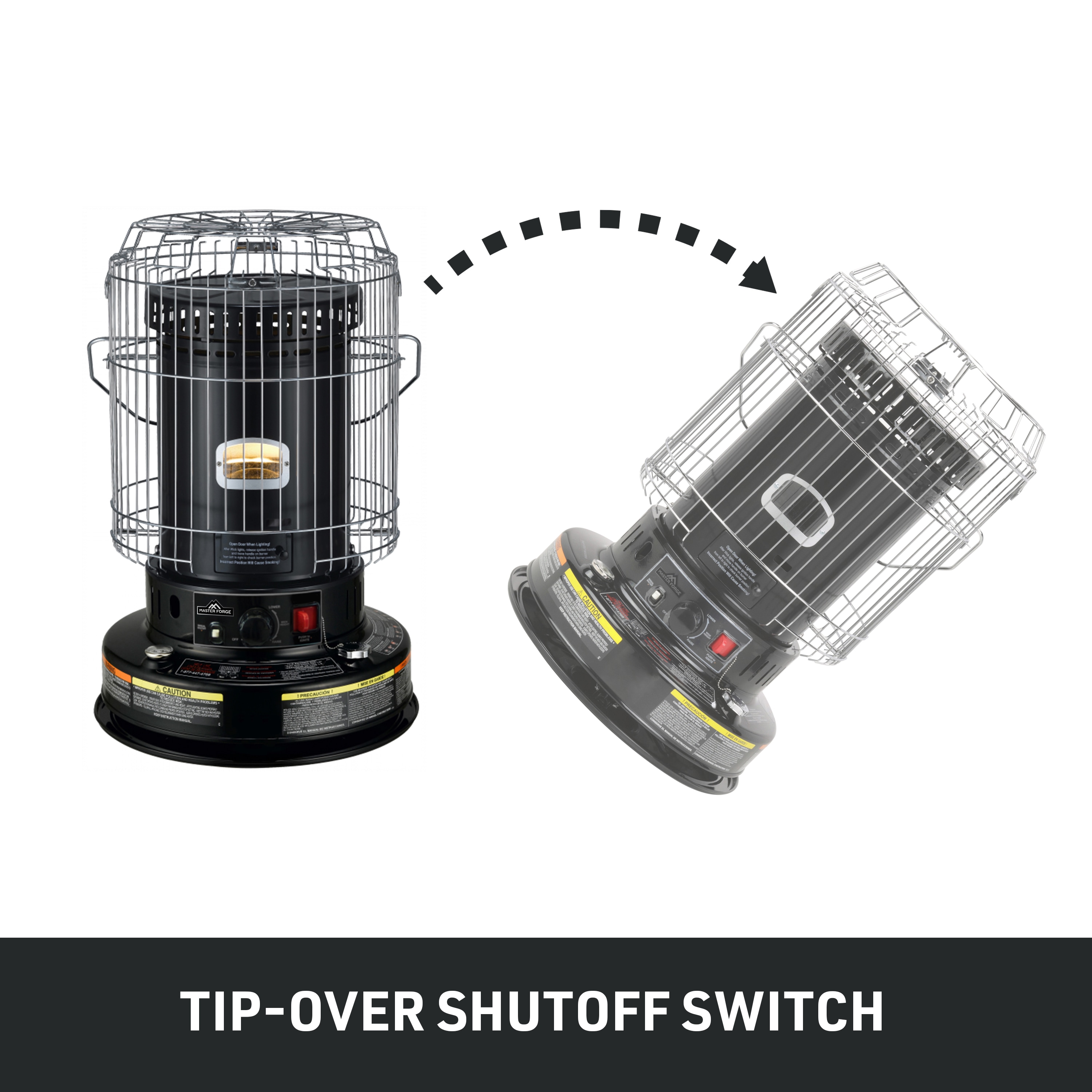 23800-BTU Convection Indoor/Outdoor Kerosene Heater - Image 6