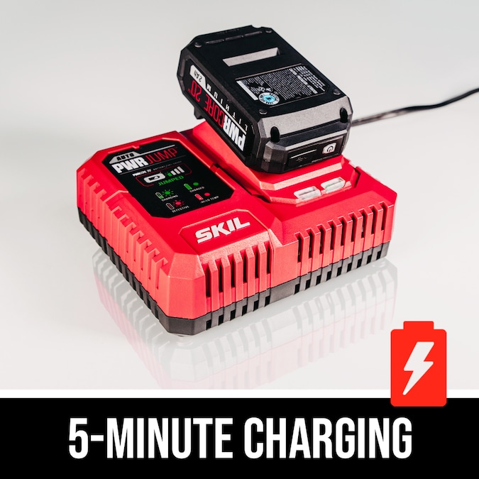 SKIL PWR CORE 20-volt Brushless Variable Keyless Cordless Jigsaw (Charger Included and Battery Included) - Image 5