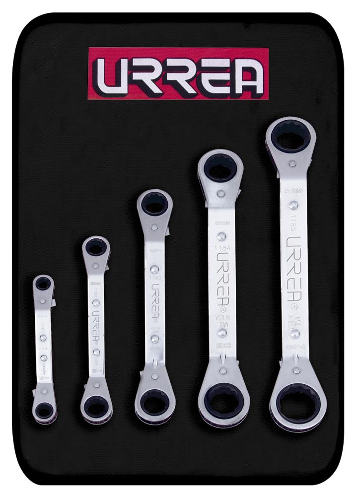 5 -Piece Set Metric Ratchet Wrench
