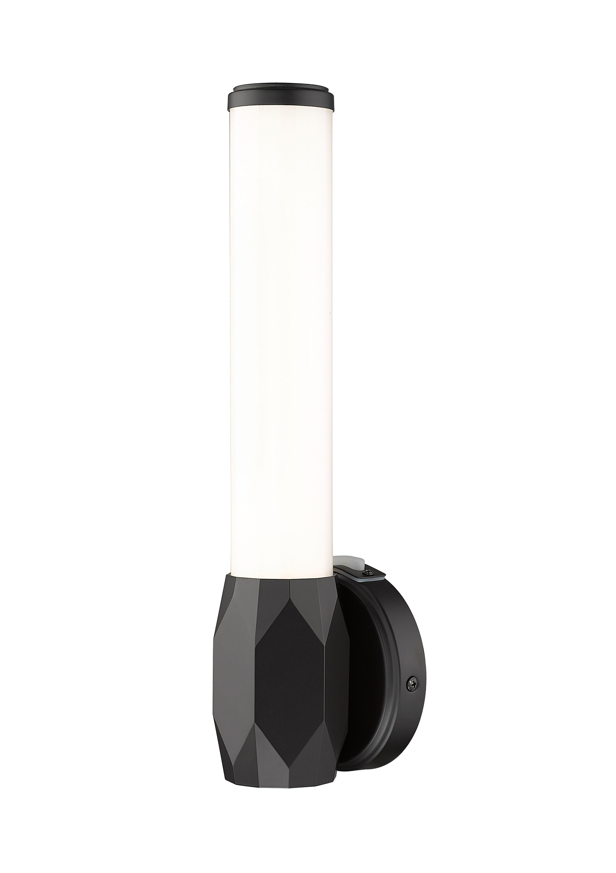 Cooper 4.75-in 1 -Light Matte Black Integrated LED Modern/contemporary Vanity light