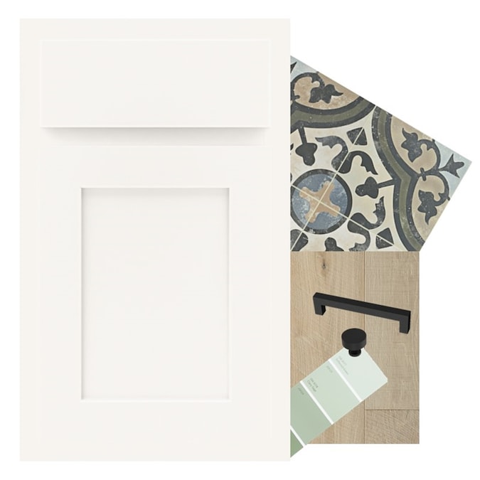 Diamond Express Jamestown 15-in White Partial Overlay Bathroom Vanity Base Cabinet without Top - Image 2