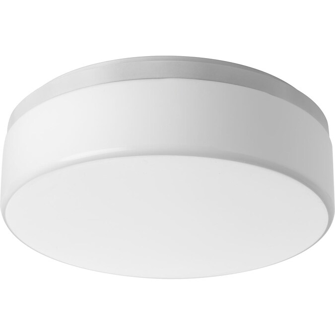 Progress Lighting Maier LED 1-Light White LED Flush Mount Light ENERGY STAR