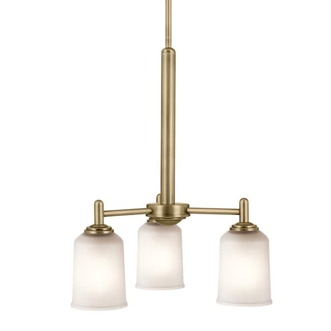 Kichler Shailene 3-Light Gold Traditional Led, Dry rated Chandelier - Image 4