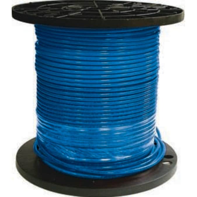 Southwire SIMpull 500-ft 6-AWG Blue Stranded Copper Thhn Wire (By-the-roll)