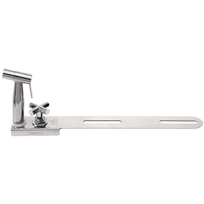 Brondell Stainless Steel Toilet Mounted Handheld Bidet Sprayer