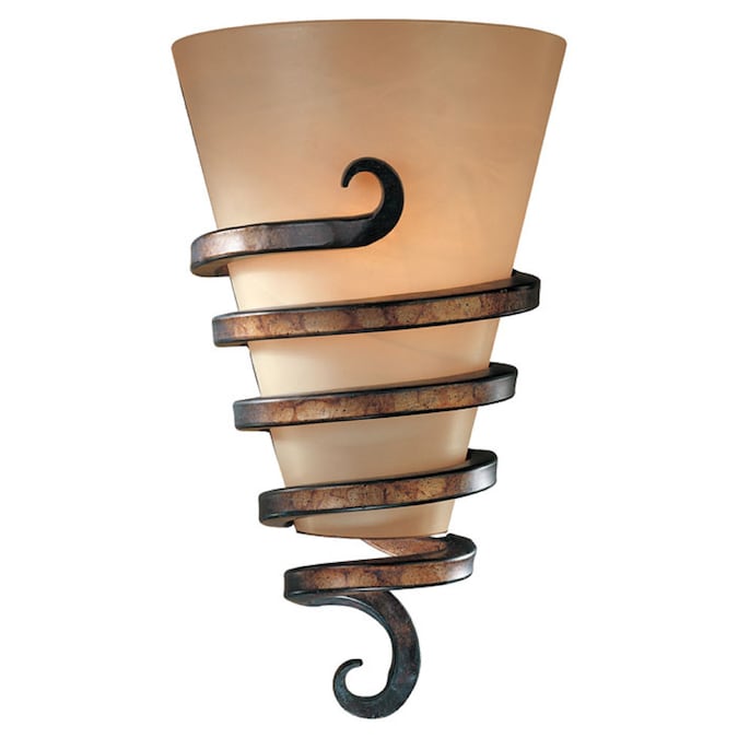 Minka Lavery Tofino 8.5-in W 1-Light Bronze Transitional Incandescent Wall Sconce