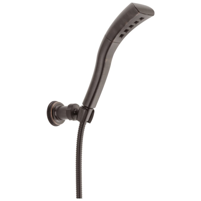 Delta Universal Showering Components Venetian Bronze 2.34-in Rectangle Handheld Shower Head 1.75-GPM (6.6-LPM)