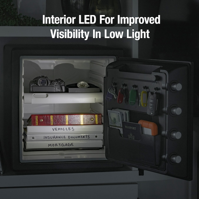 SentrySafe 1.2-cu ft Fireproof and Waterproof Home Safe with Electronic/Keypad Lock - Image 5