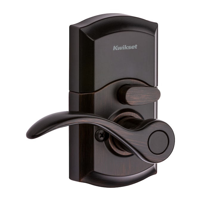 Kwikset SmartCode 955 Venetian Bronze Electronic Handle Smartkey with Keypad - Image 4