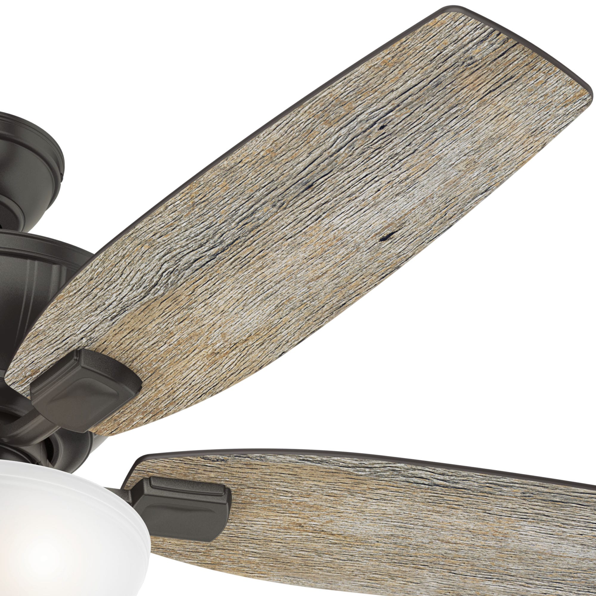 Kenbridge 52-in Noble Bronze with Barnwood/Dark Walnut Blades With Light ( 5 -Blade ) - Image 6