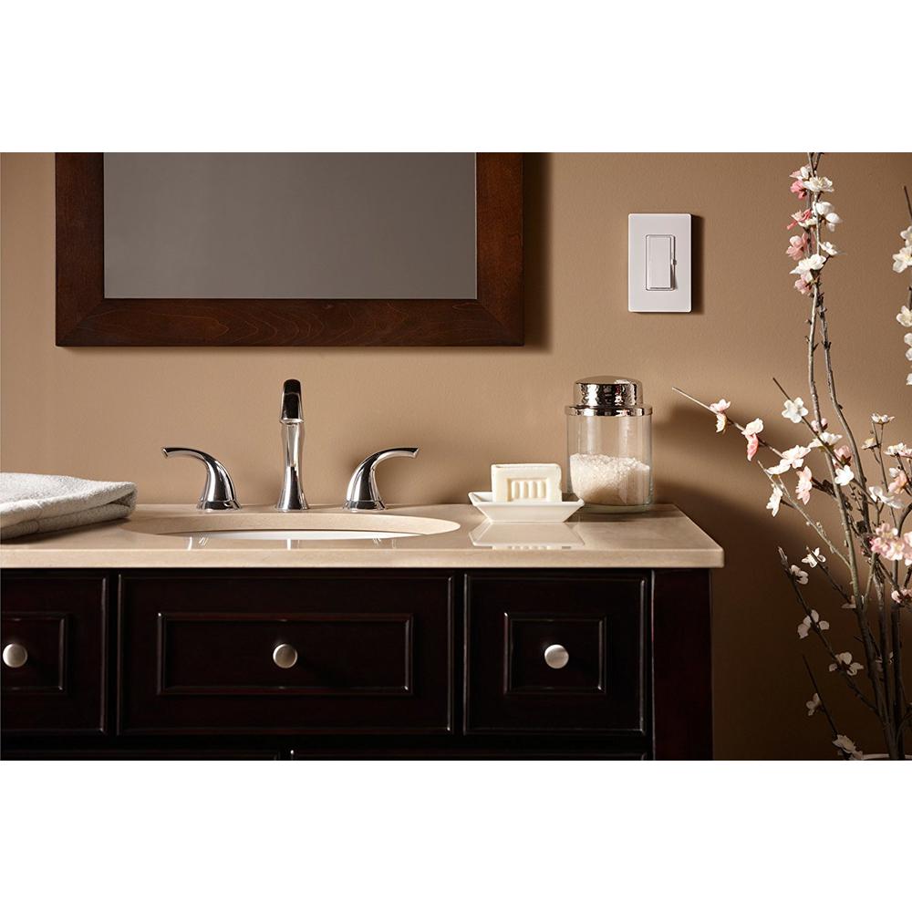 Diva LED+ Single-pole/3-way LED Rocker Light dimmer switch White 3 -Pack - Image 12