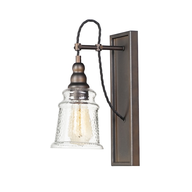 Maxim Lighting Revival 8.5-in 1-Light Oil-Rubbed Bronze Transitional Vanity Light