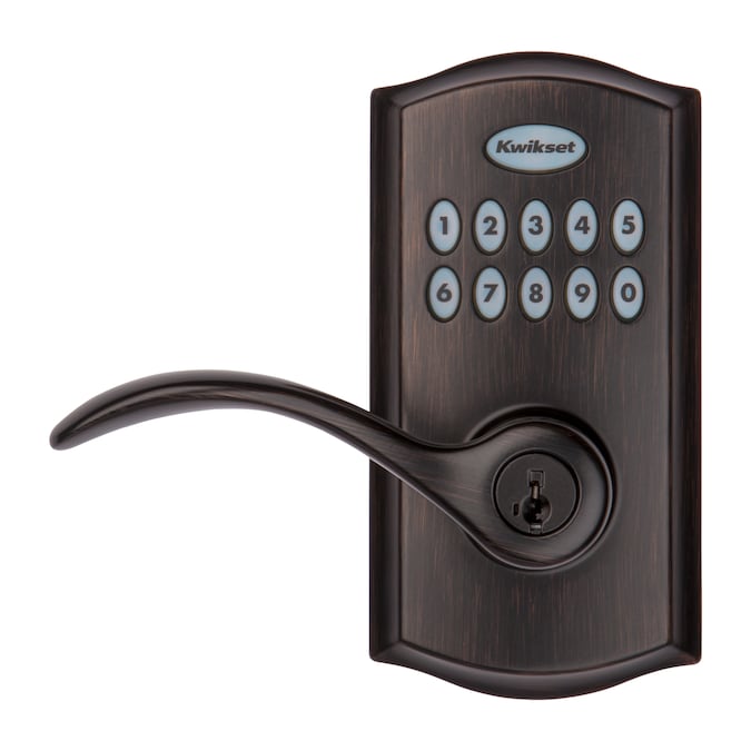 Kwikset SmartCode 955 Venetian Bronze Electronic Handle Smartkey with Keypad - Image 6