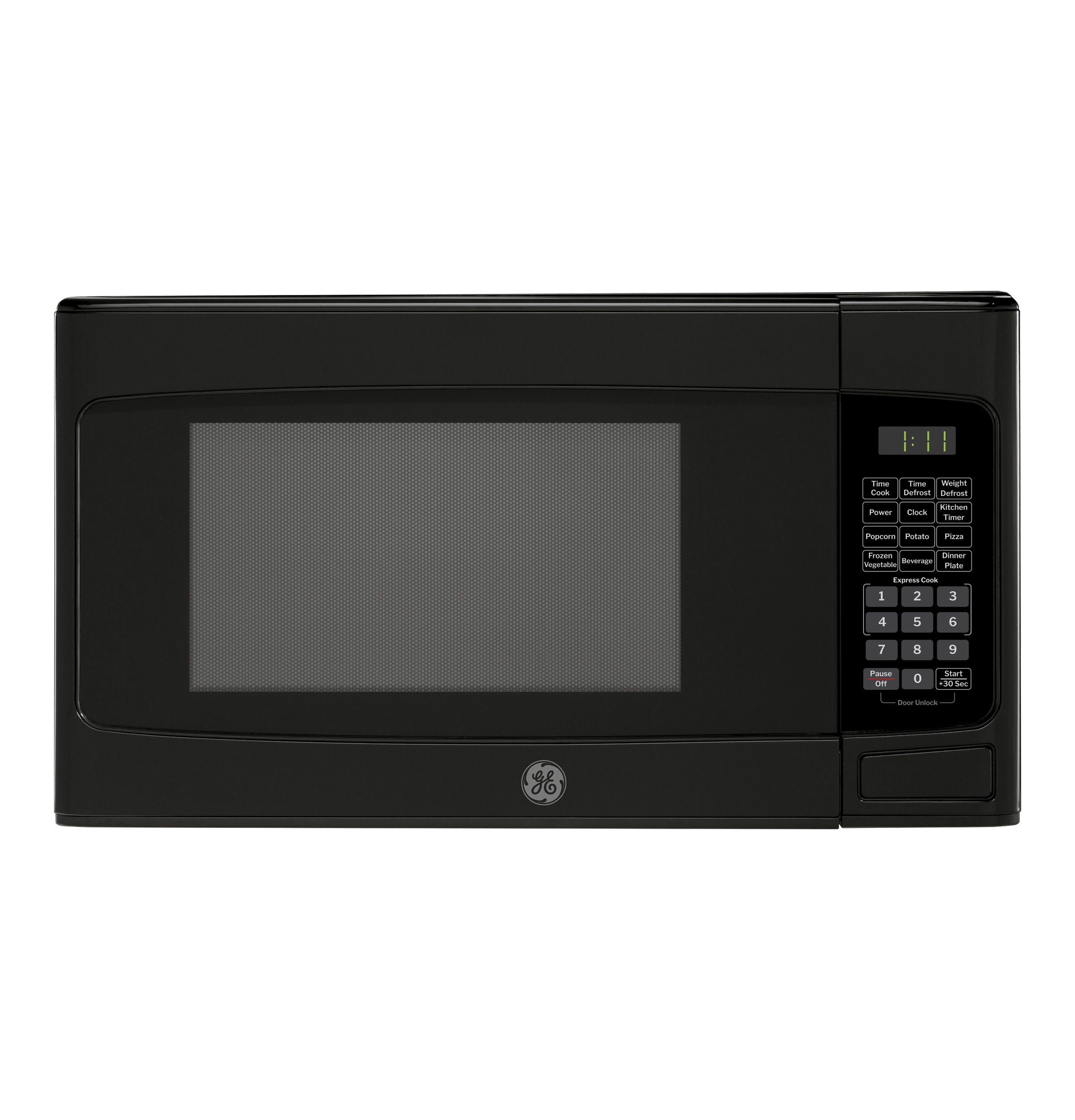 1.1-cu ft Medium 950 -Watt Countertop Microwave ( Black )