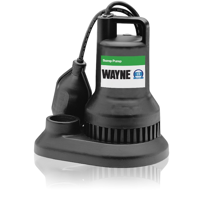 Wayne 1/3-HP 120-Volt 50-GPM Thermoplastic Submersible Sump Pump