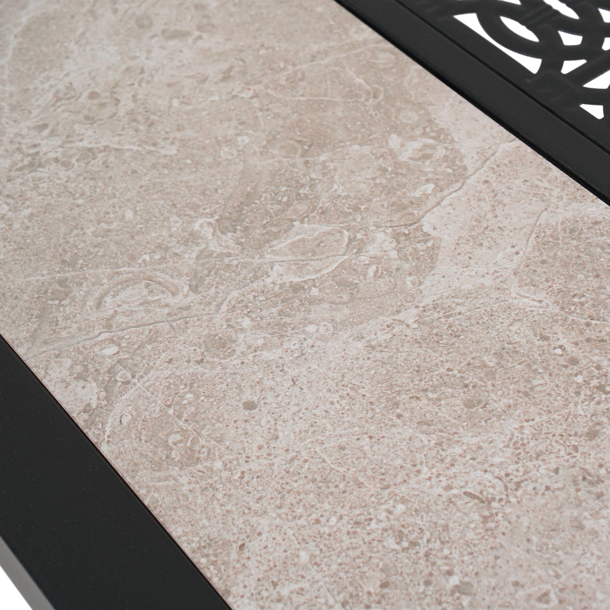 Thomas Lake Rectangle Outdoor Dining Table 39-in W x 67-in L with Umbrella Hole - Image 14