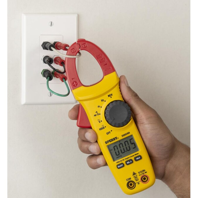 Sperry Digital Display Clamp Meter Multimeter 400 Amp 600-Volt - Image 2
