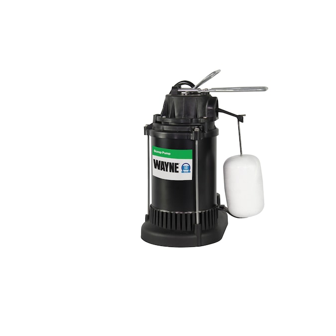 Wayne 1/3-HP 120-Volt 63-GPM Thermoplastic Submersible Sump Pump