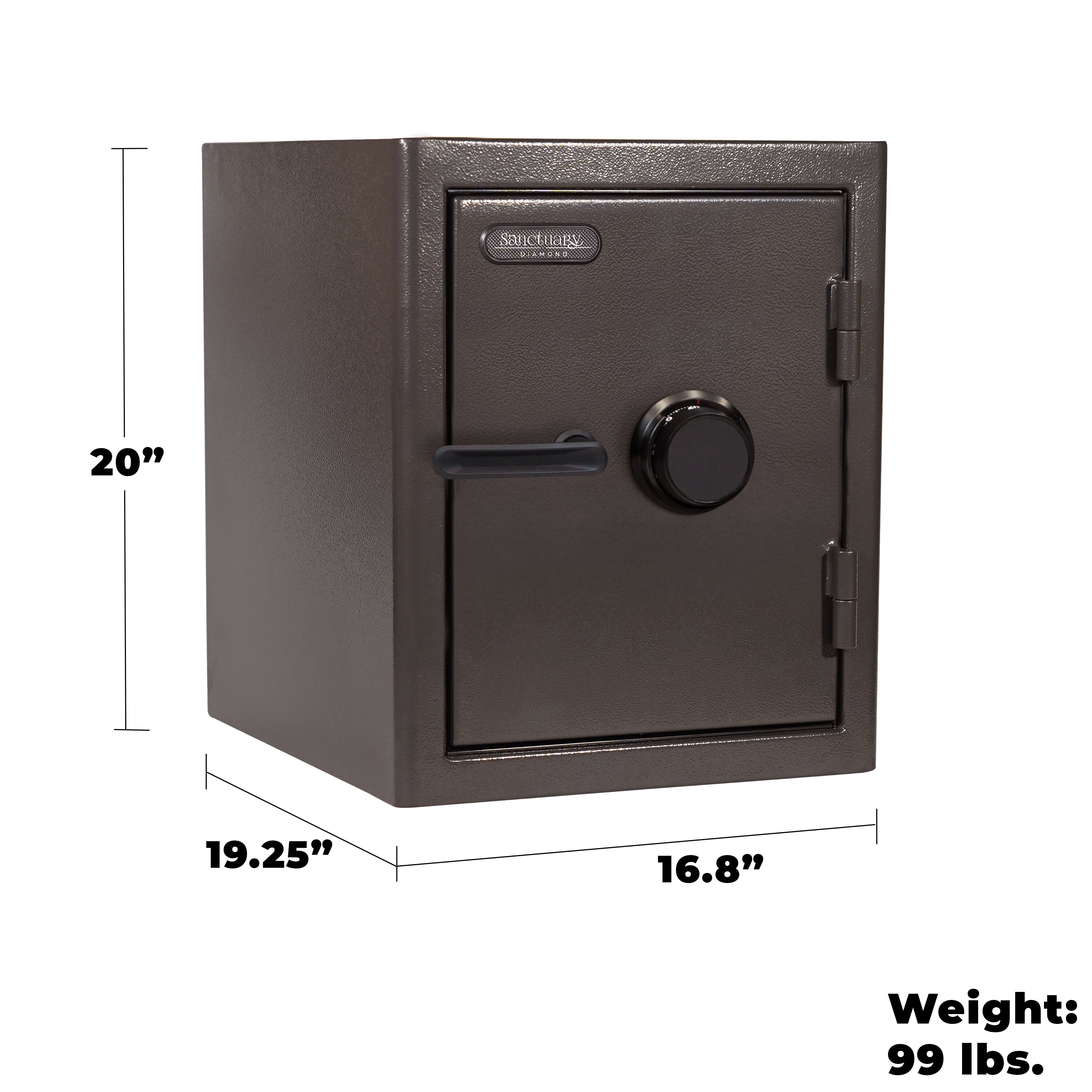 2.2-cu ft Fireproof , Waterproof Home safe with Combination Lock - Image 4