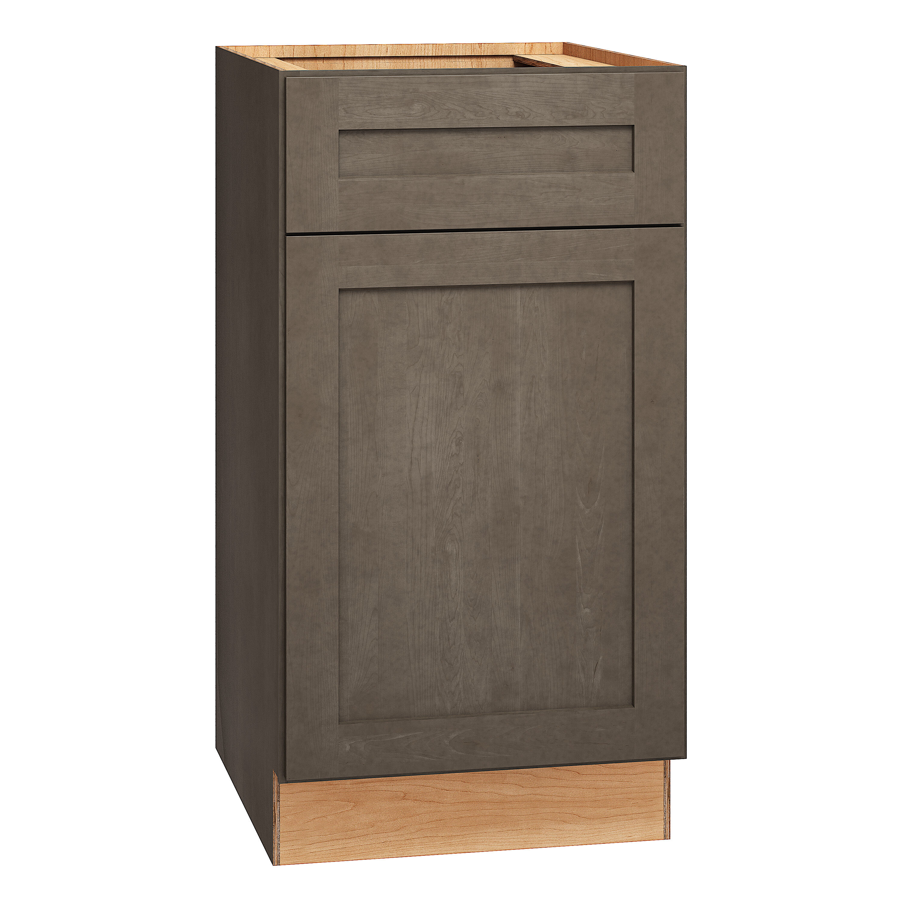Jamestown 18-in Colt Brown Bathroom Vanity Base Cabinet without Top