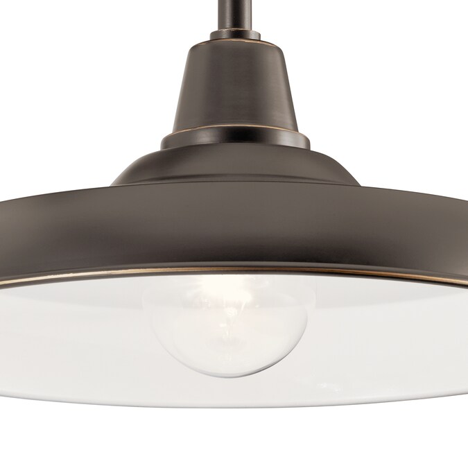 Kichler Pier 1-Light 16.25-in H Bronze Outdoor Wall Light - Image 4