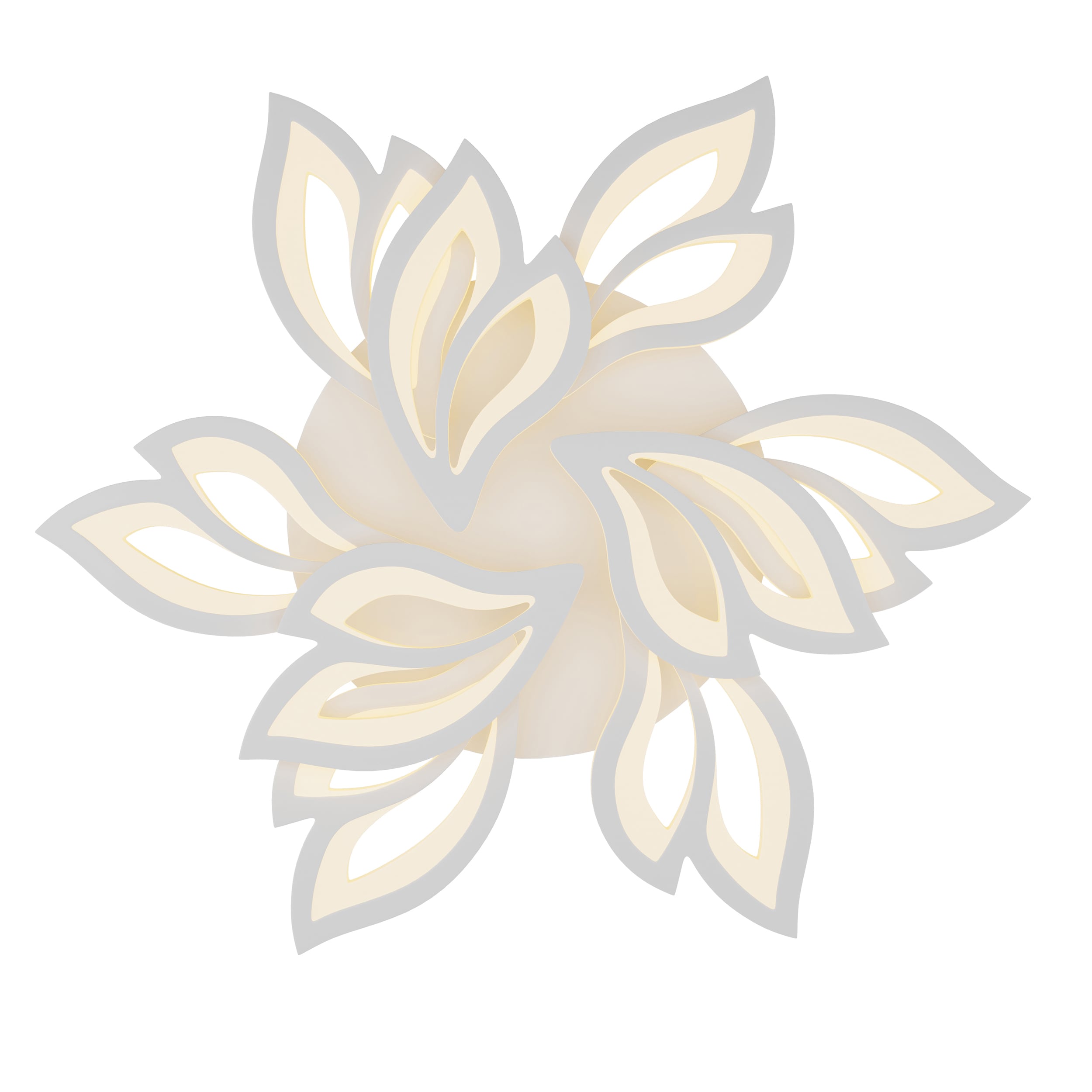 1 -Light 29.72-in White Integrated LED Flush Mount Light - Image 2