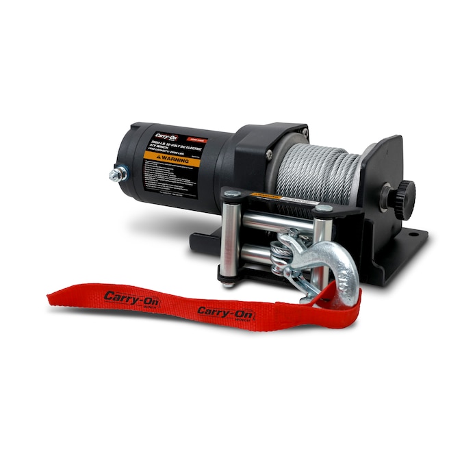 Carry-On Trailer 2500-lb 50-ft Electronic Winch with 1.1-HP Motor