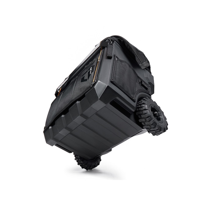 TOUGHBUILT Massive Mouth Hard Bottom XL Black Polyester 18-in Zippered Rolling Tool Bag - Image 10