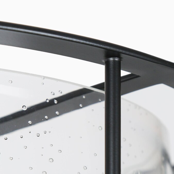 ZEVNI Cleon 3-Light Satin Gold LED Semi mount light - Image 8