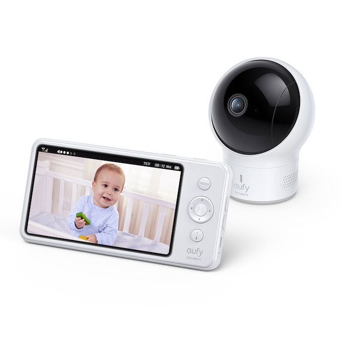 eufy Security Spaceview Pro Baby Monitor - 5-in Color Display, Two-Way Communication, Night Vision, App Compatible, Works with iOS/Android