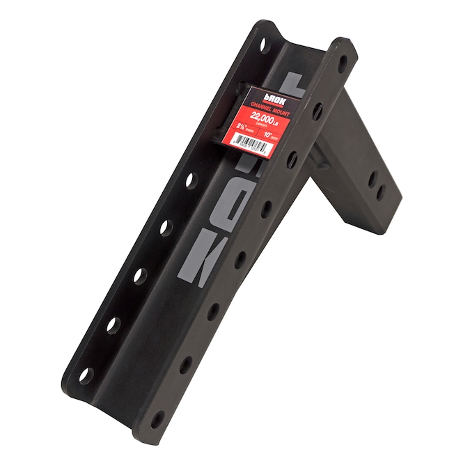 bROK Channel Mount 10-in Drop 2-1/2-in Solid Shank 22K-Lbs
