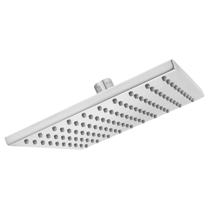 American Standard Polished Chrome 7.8125-in Square Fixed Rain Shower Head 1.8-GPM (6.8-LPM)