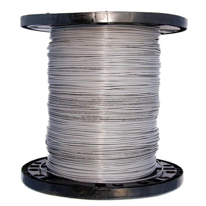 Southwire 2500-ft 14-AWG Grey Stranded Copper Thhn Wire (By-the-roll)