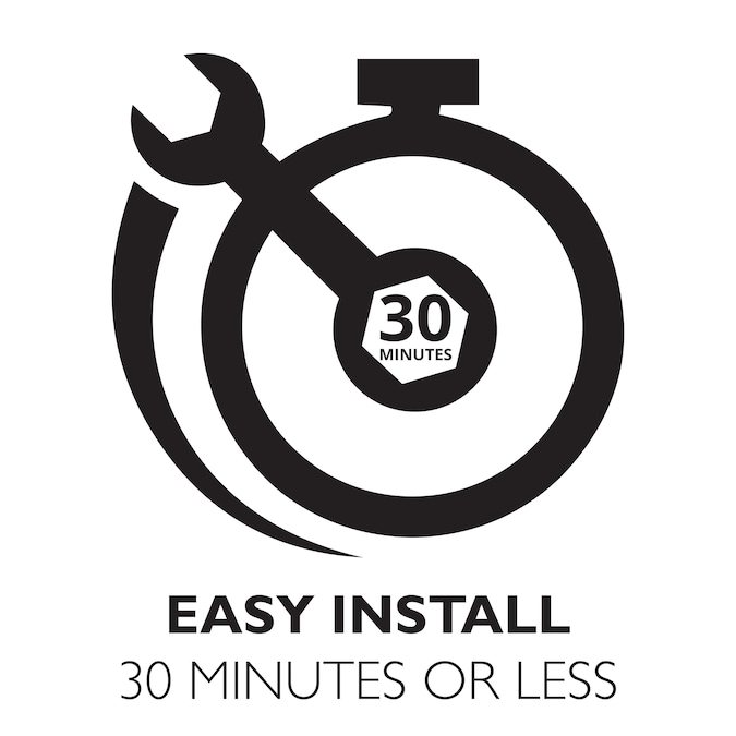 Design House Mayfield 17.75-in Black Modern/Contemporary Outdoor Light Post Lantern - Image 15