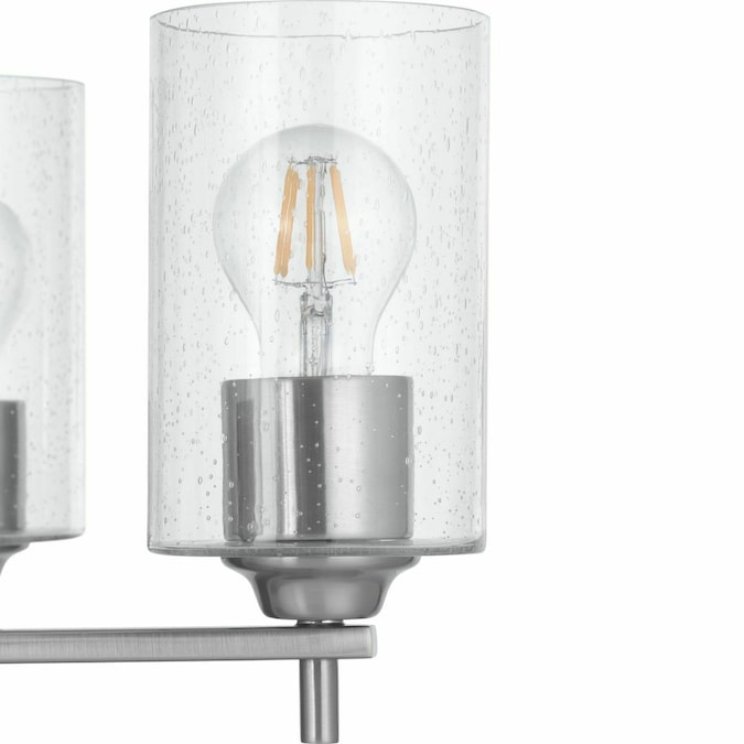 Progress Lighting Morehouse 5-Light Brushed Nickel Transitional Dry rated Chandelier - Image 6