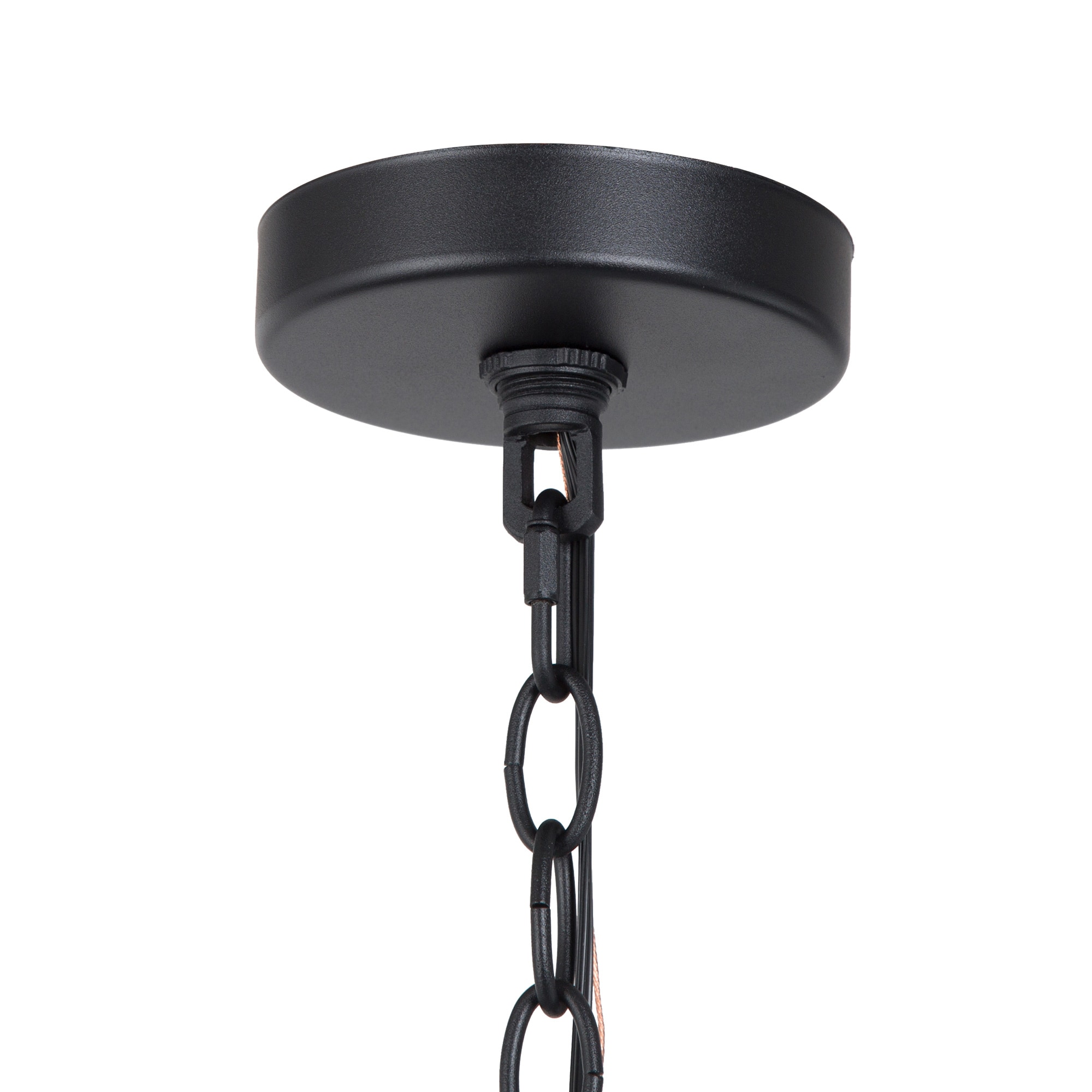 Hemaaolay 1 -Light Matte Black and White Art Glass Modern/contemporary Art glass Geometric Mini Hanging Pendant light - Image 10