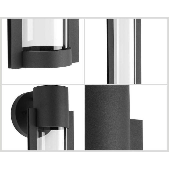 Progress Lighting Z1030 LED 12-in H Black Dark Sky Integrated LED Outdoor Wall Light - Image 5