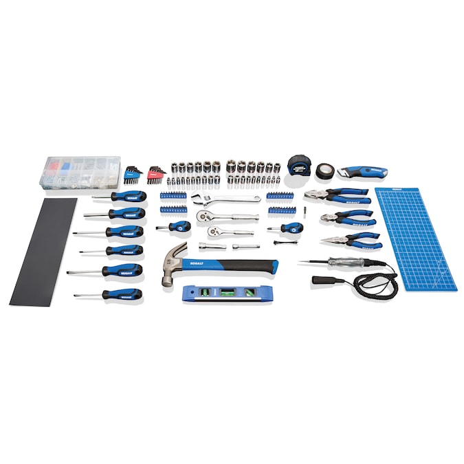 Kobalt 119-Piece Household Tool Set with Soft Case