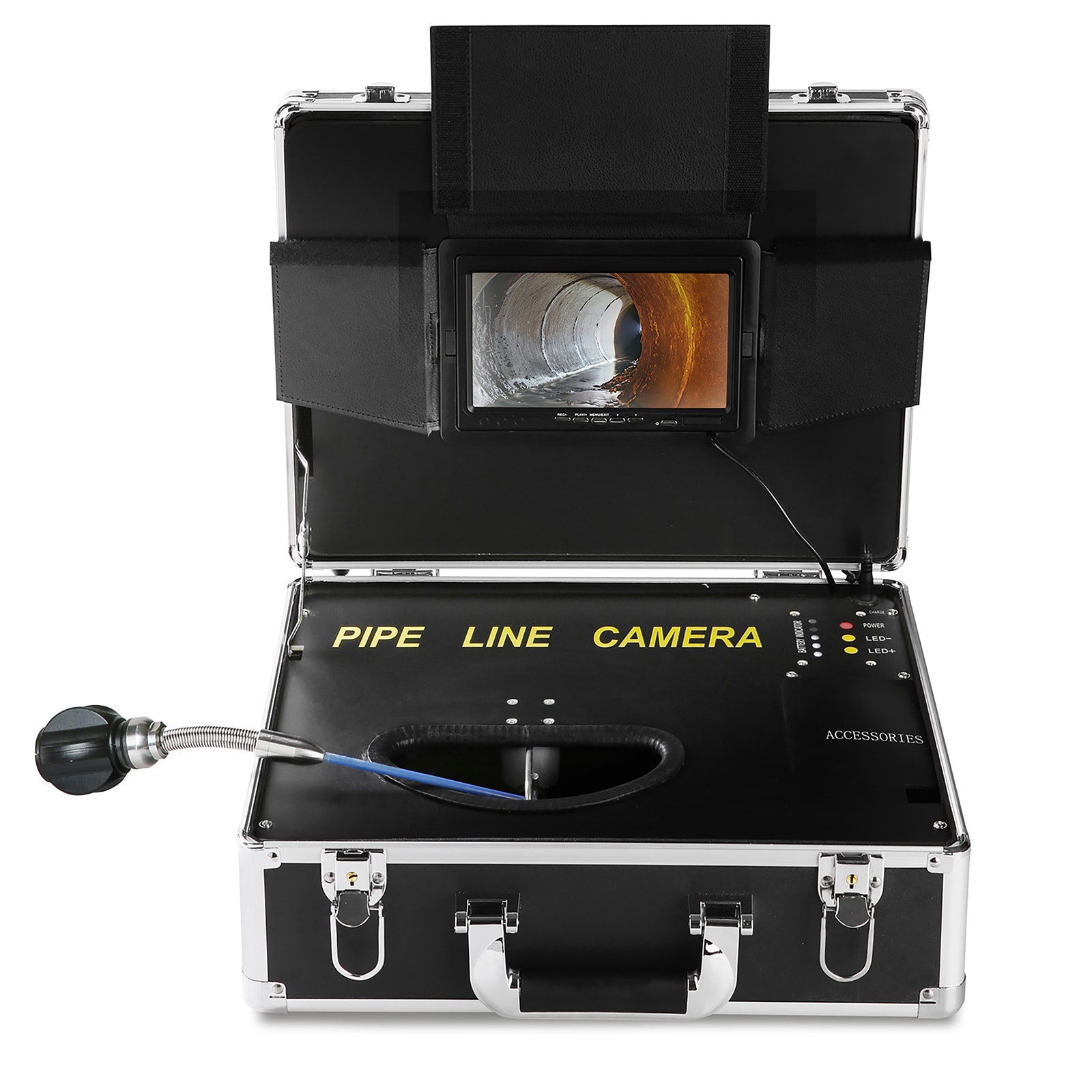 Sewer Camera Pipe Inspection Camera 7-inch 480p Screen Pipe Camera 131ft - Image 10