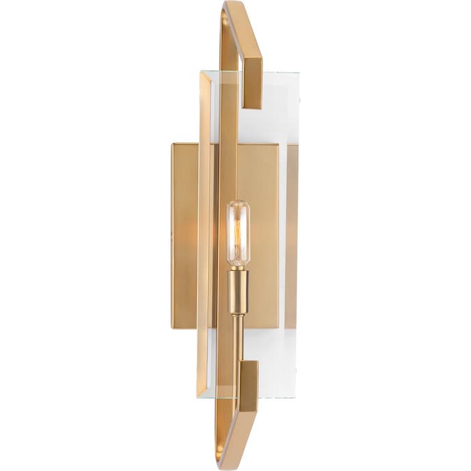 Progress Lighting Cahill 4.5-in 1-Light Brushed Bronze Modern/Contemporary Vanity Light