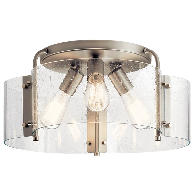 Kichler Thoreau 3-Light Brushed Nickel Semi mount light